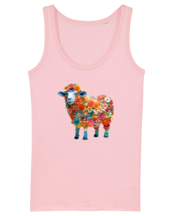 Oaia vesela cu flori Cotton Pink