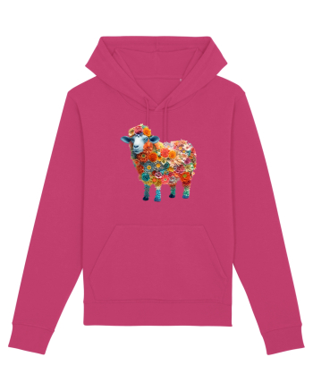 Oaia vesela cu flori Raspberry