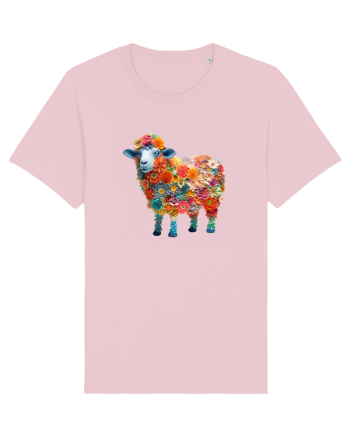 Oaia vesela cu flori Cotton Pink