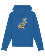 Iepurila floral Hanorac Unisex Drummer
