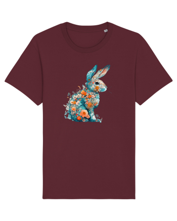Iepurila floral Burgundy