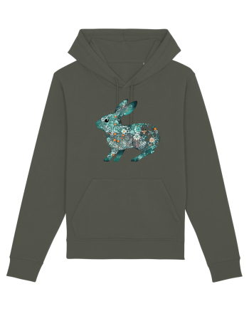 Iepure floral Khaki