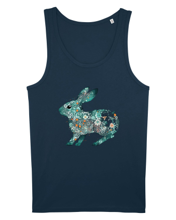 Iepure floral Navy
