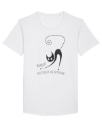 are you kitten me? Tricou mânecă scurtă guler larg Bărbat Skater