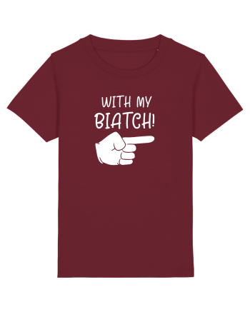 With my biatch Burgundy
