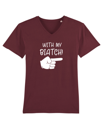 With my biatch Burgundy