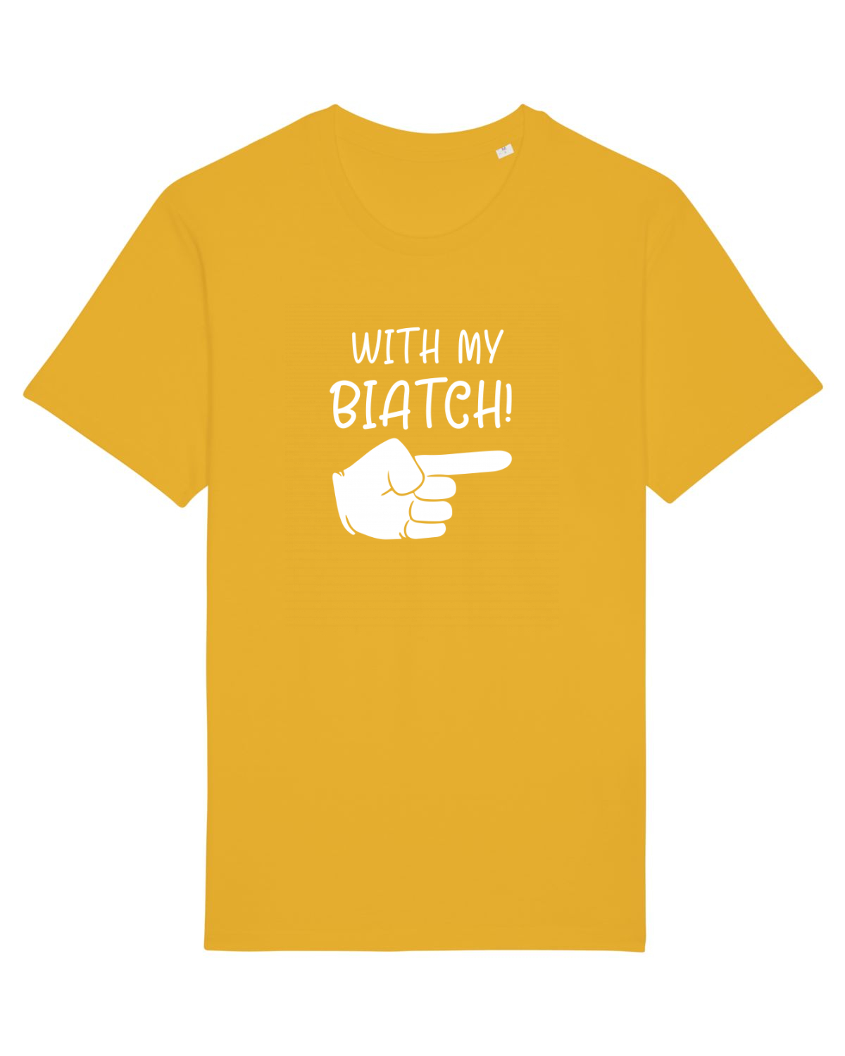 Tricou mânecă scurtă Unisex Rocker Spectra Yellow
