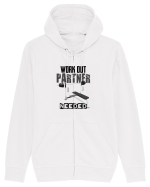 Workout partner needed Hanorac cu fermoar Unisex Connector