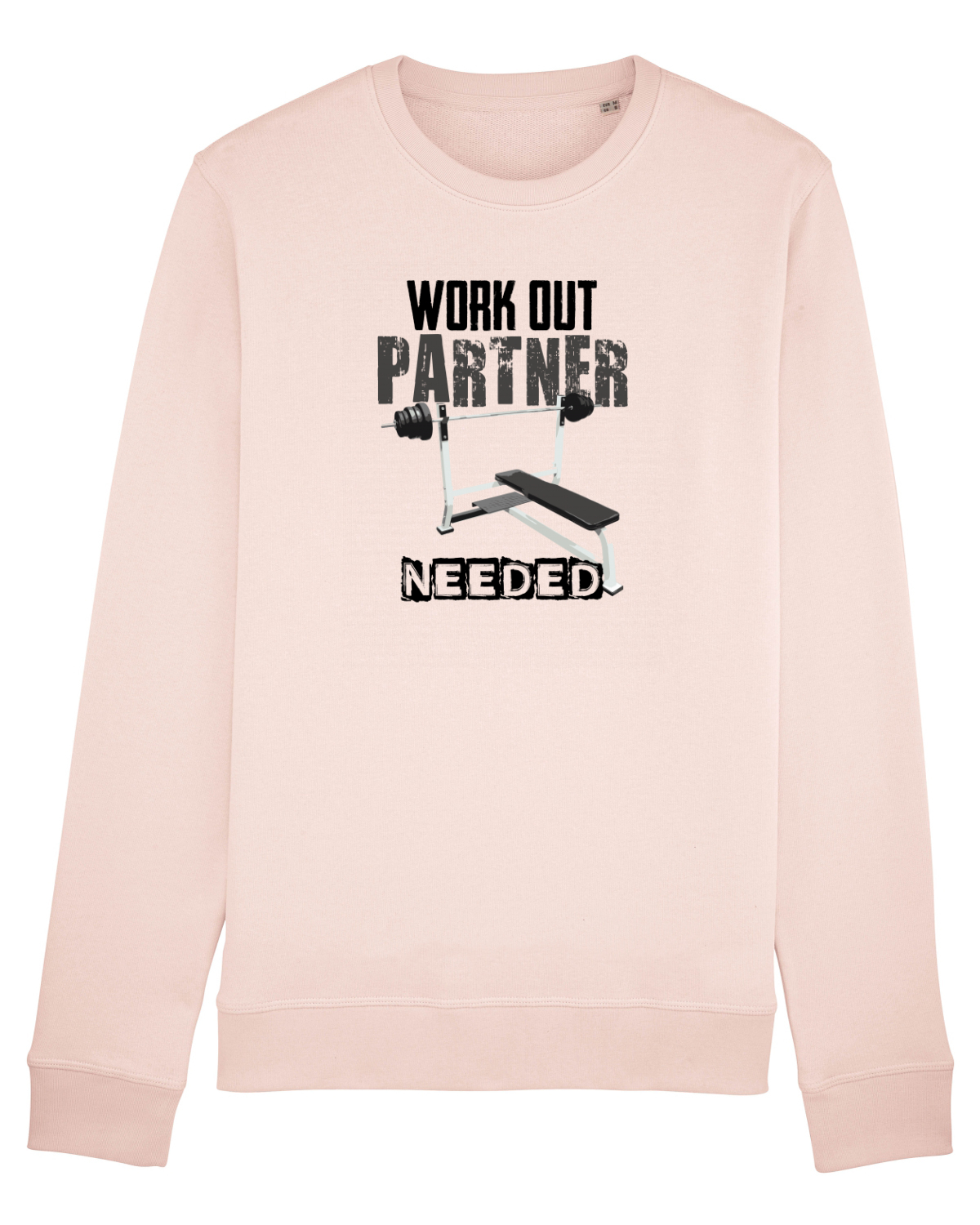 Bluză mânecă lungă Unisex Rise Candy Pink