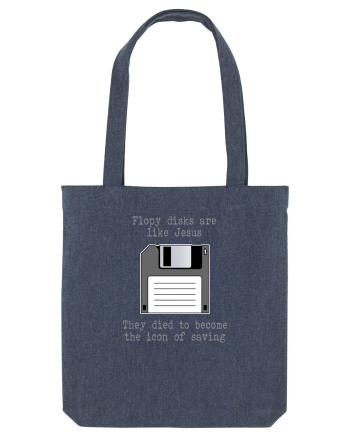 Floppy Disks are just like Jesus Midnight Blue