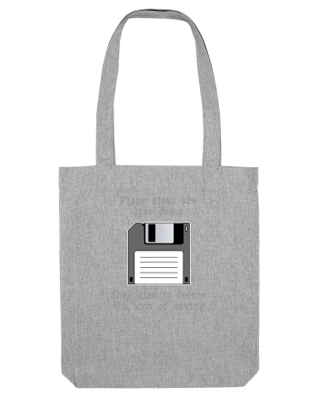 Floppy Disks are just like Jesus Heather Grey