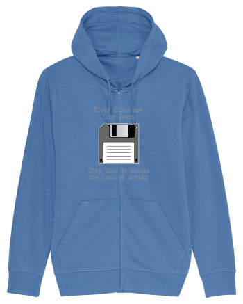 Floppy Disks are just like Jesus Bright Blue