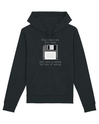 Floppy Disks are just like Jesus Black