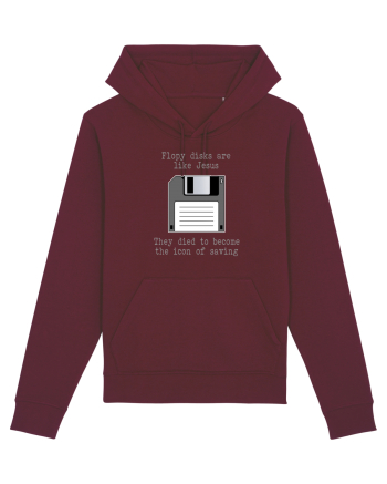 Floppy Disks are just like Jesus Burgundy