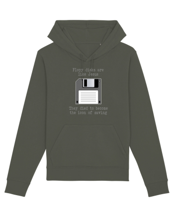 Floppy Disks are just like Jesus Khaki