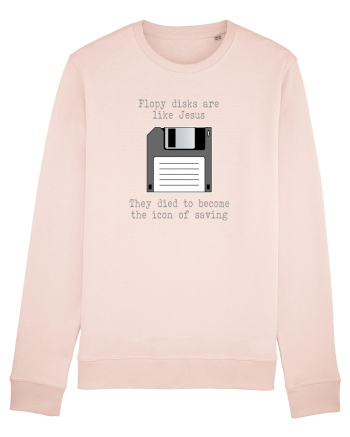 Floppy Disks are just like Jesus Candy Pink