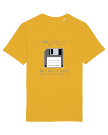 Floppy Disks are just like Jesus Spectra Yellow