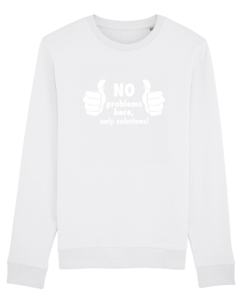 No problems here. Only solutions White