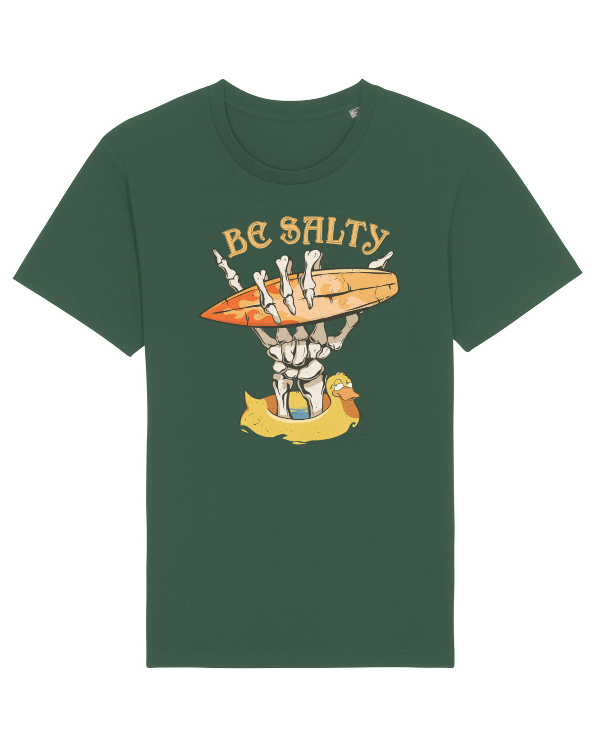 Tricou mânecă scurtă Unisex Rocker Bottle Green