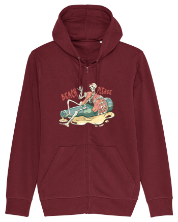 Beach Please Burgundy