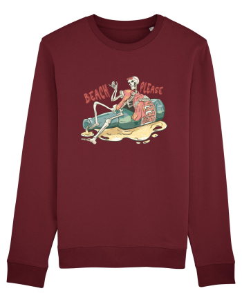 Beach Please Burgundy