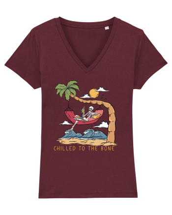 Chilled To The Bone Burgundy