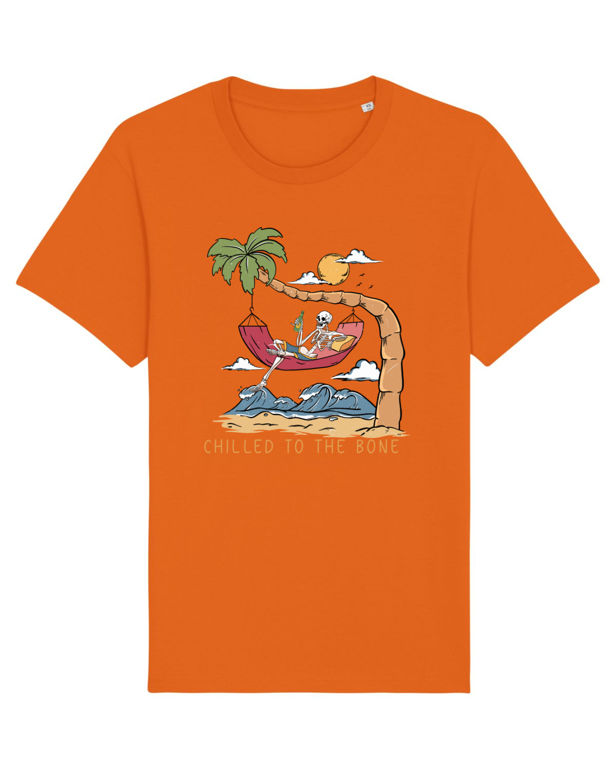 Tricou mânecă scurtă Unisex Rocker Bright Orange