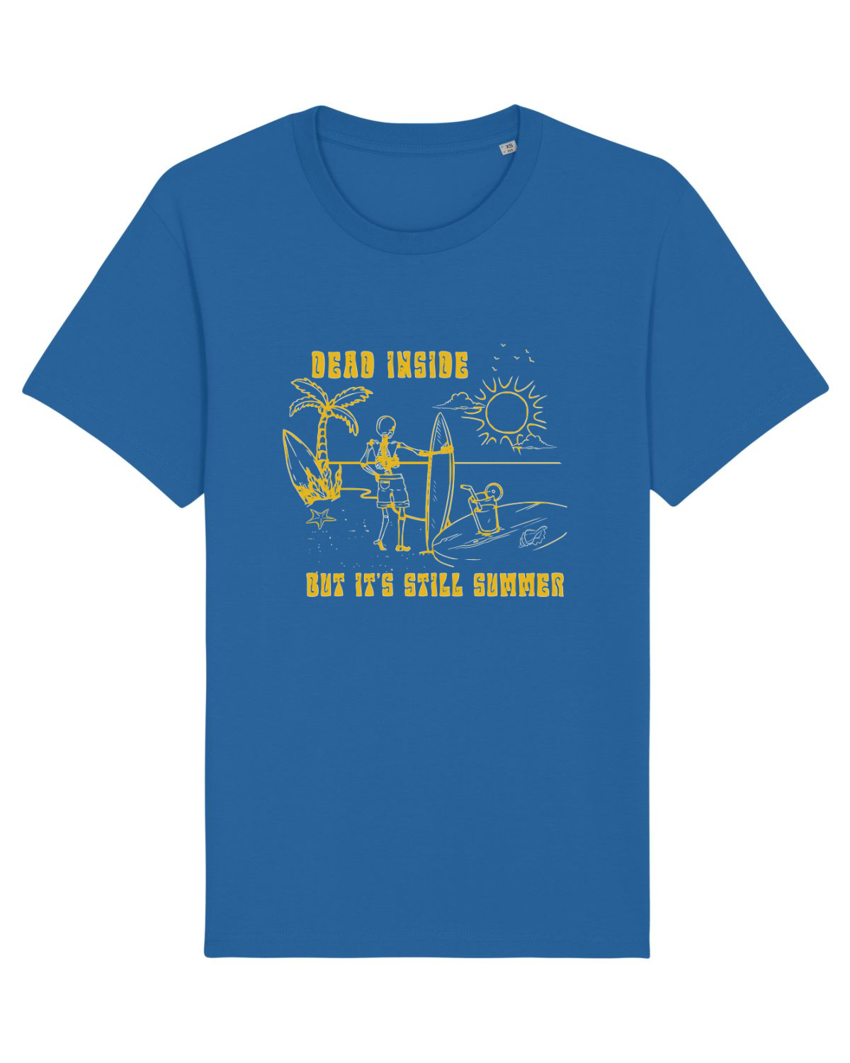 Tricou mânecă scurtă Unisex Rocker Royal Blue
