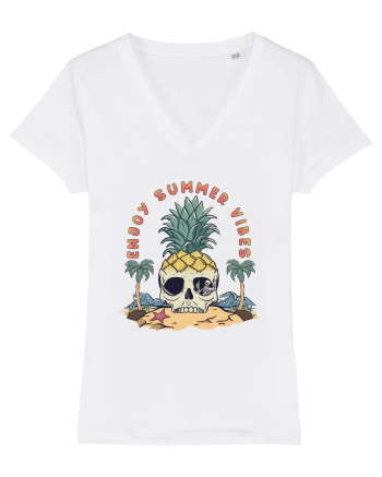 Enjoy Summer Vibes White