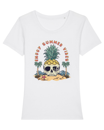 Enjoy Summer Vibes White