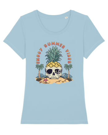 Enjoy Summer Vibes Sky Blue