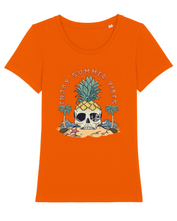 Enjoy Summer Vibes Bright Orange