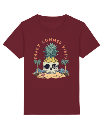 Enjoy Summer Vibes Burgundy
