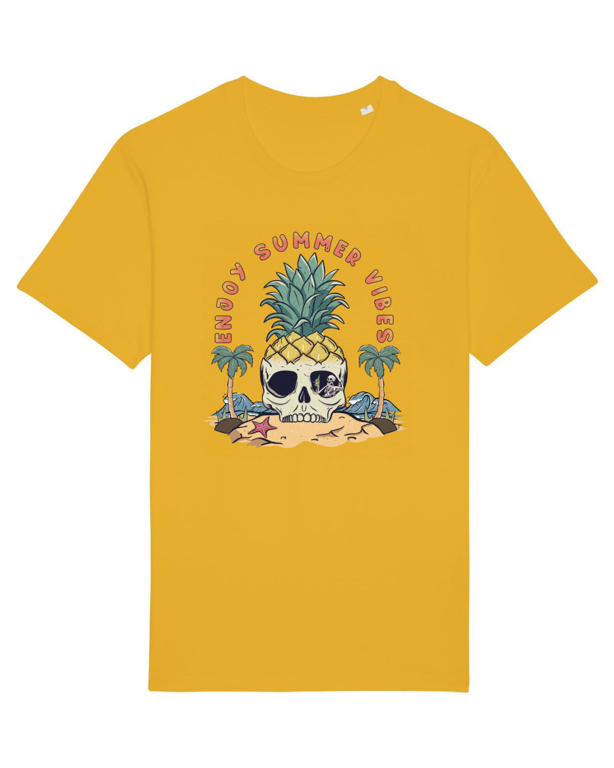 Tricou mânecă scurtă Unisex Rocker Spectra Yellow