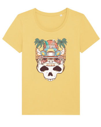 Free Your Mind Retro Beach Skull Jojoba