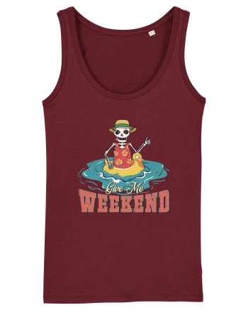 Give Me Weekend Burgundy