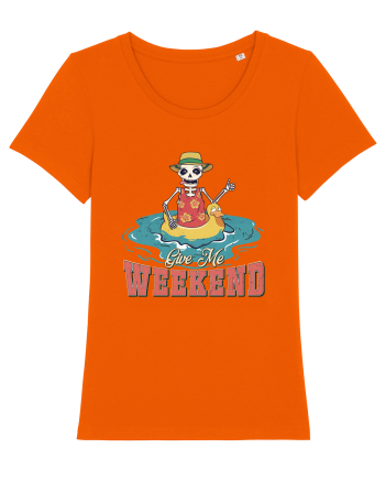 Give Me Weekend Bright Orange