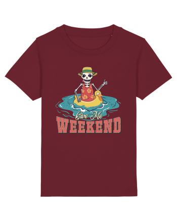 Give Me Weekend Burgundy