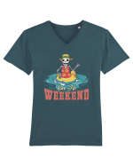 Give Me Weekend Tricou mânecă scurtă guler V Bărbat Presenter