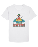 Give Me Weekend Tricou mânecă scurtă guler larg Bărbat Skater