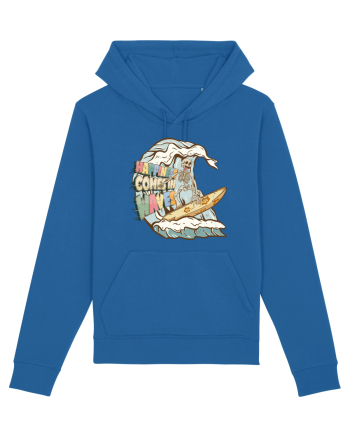 Happiness Comes In Waves Royal Blue