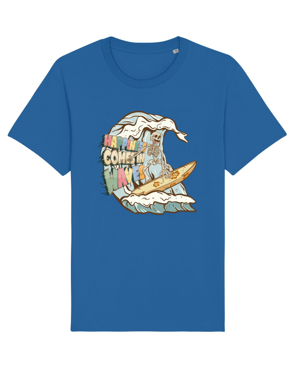 Tricou mânecă scurtă Unisex Rocker Royal Blue