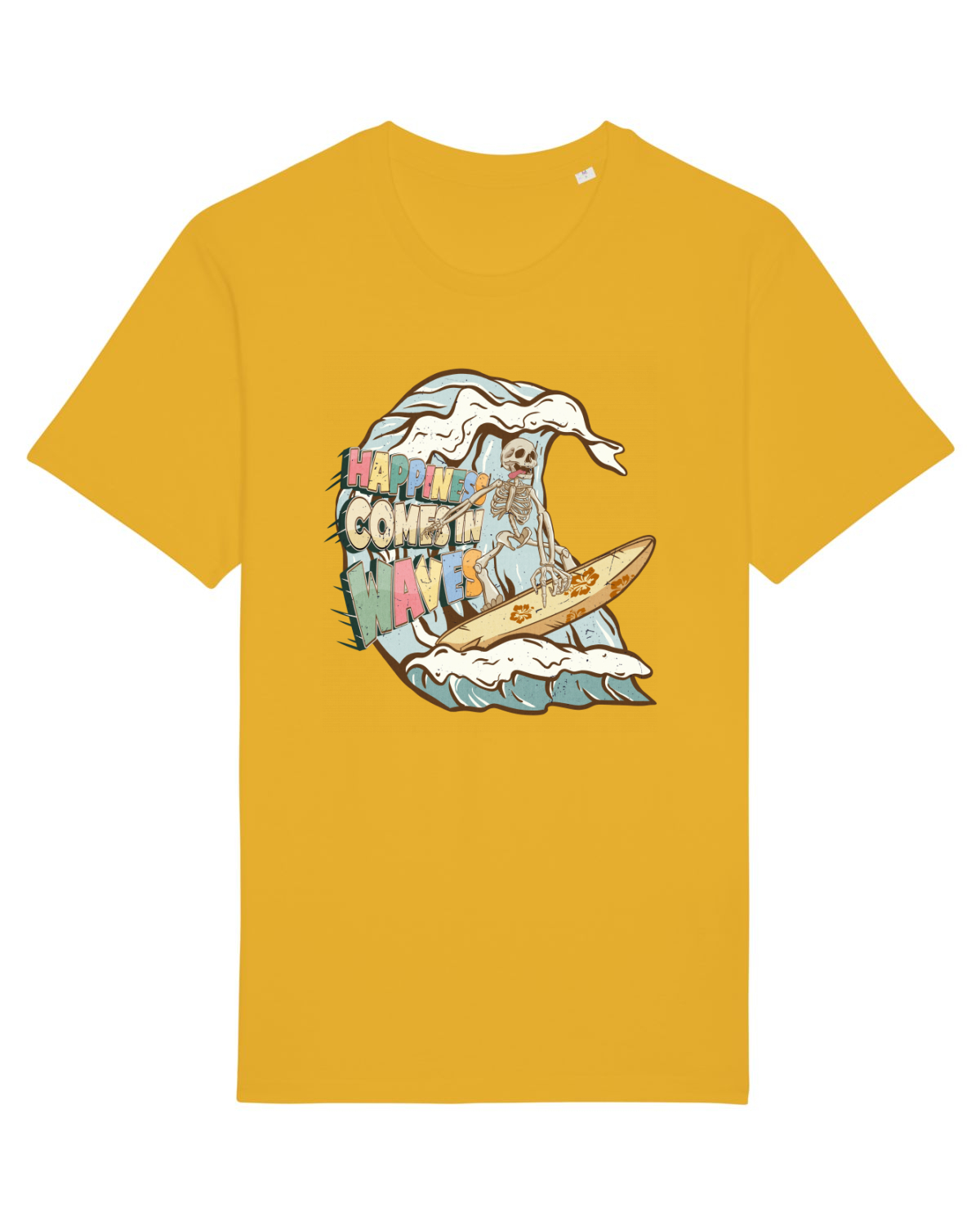 Tricou mânecă scurtă Unisex Rocker Spectra Yellow