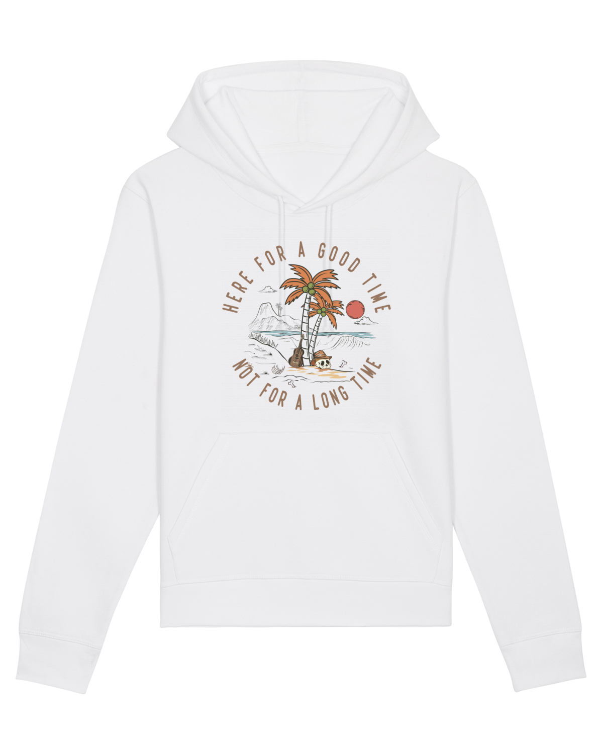 Hanorac Unisex Drummer White
