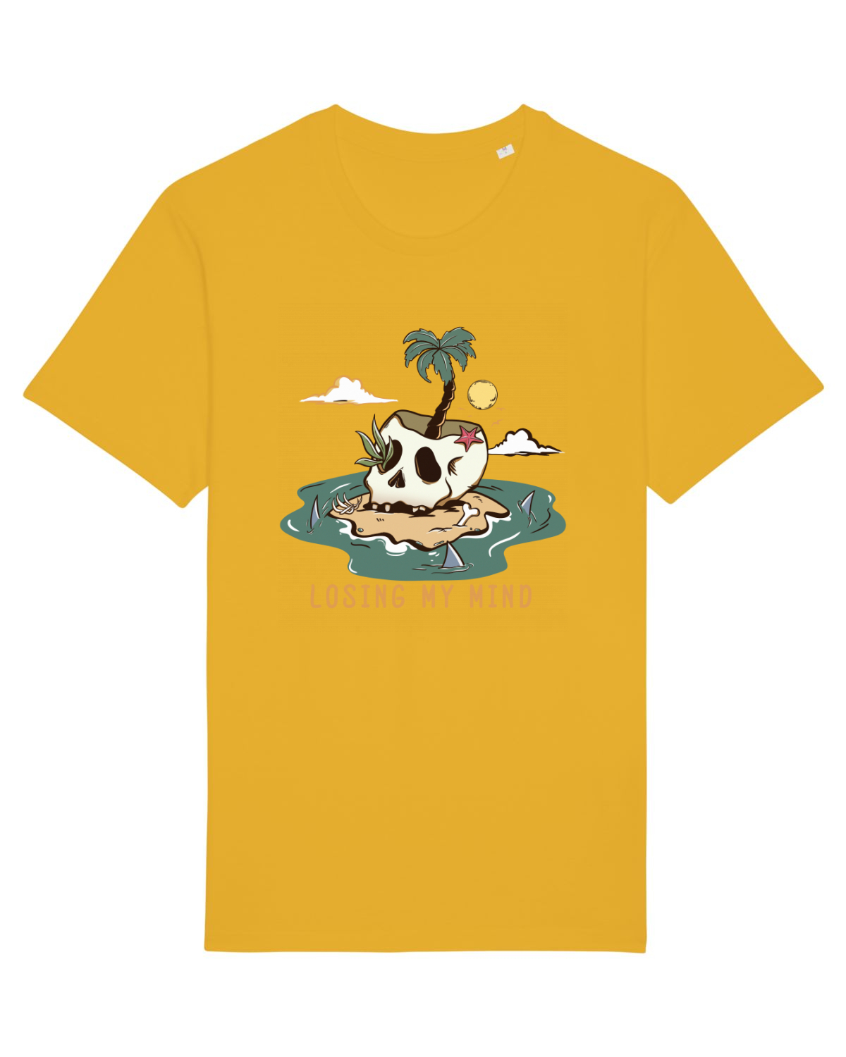 Tricou mânecă scurtă Unisex Rocker Spectra Yellow