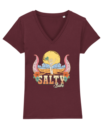 Salty Babe Burgundy