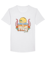 Salty Babe Tricou mânecă scurtă guler larg Bărbat Skater