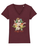 Salty Soul Tricou mânecă scurtă guler V Damă Evoker