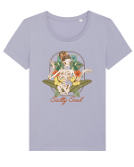 Salty Soul Tricou mânecă scurtă guler larg fitted Damă Expresser