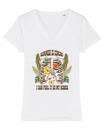 Summer Is Coming I Can Feel It In My Bones White